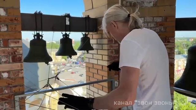 Сергей Авилкин, колокольный звон на праздник Вознесения Господня в Кронштадтском храме, Рязань 2025
