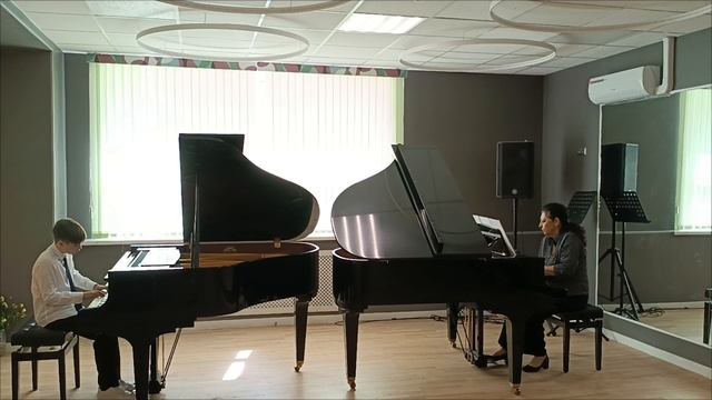 М.И.Глинка "Жаворонок" (транскрипция М.А.Вартанян) для 2-х ф-но в 4 руки