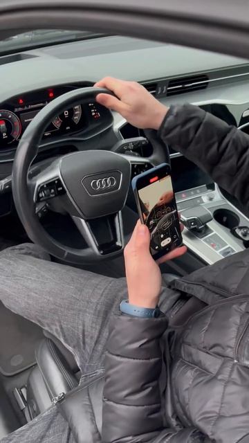 Осмотр Aud A6C8 Allroad