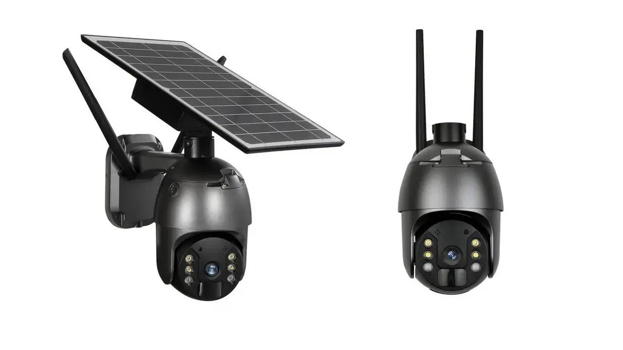 Автономная поворотная 4G камера с солнечной батареей Link Solar S12-4GS
