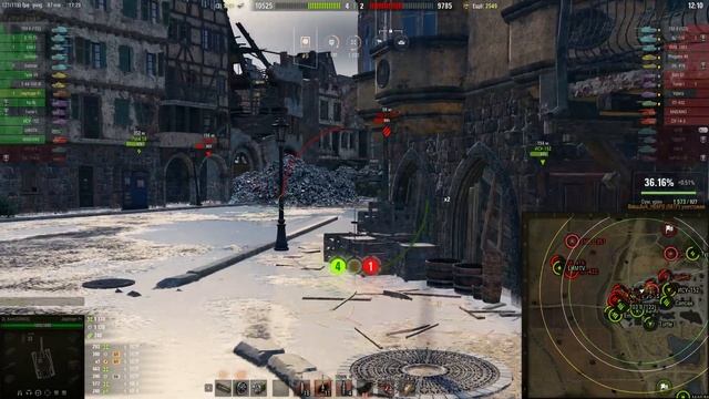 WOT Мастер на Jagdtiger Prototype. Основной калибр, 4000 Урон, 5 Фраг