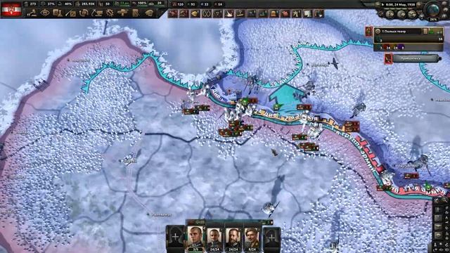 ОБЫЧНАЯ ИГРА за ПОЛЬШУ в HOI4!