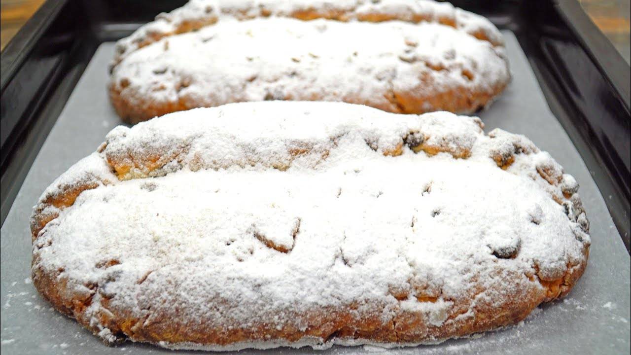 ПОТРЯСАЮЩЕ ВКУСНЫЙ РОЖДЕСТВЕНСКИЙ ШТОЛЛЕН ❄️ Простой Рецепт Выпечка