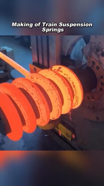 How Train Suspension Springs Are Made