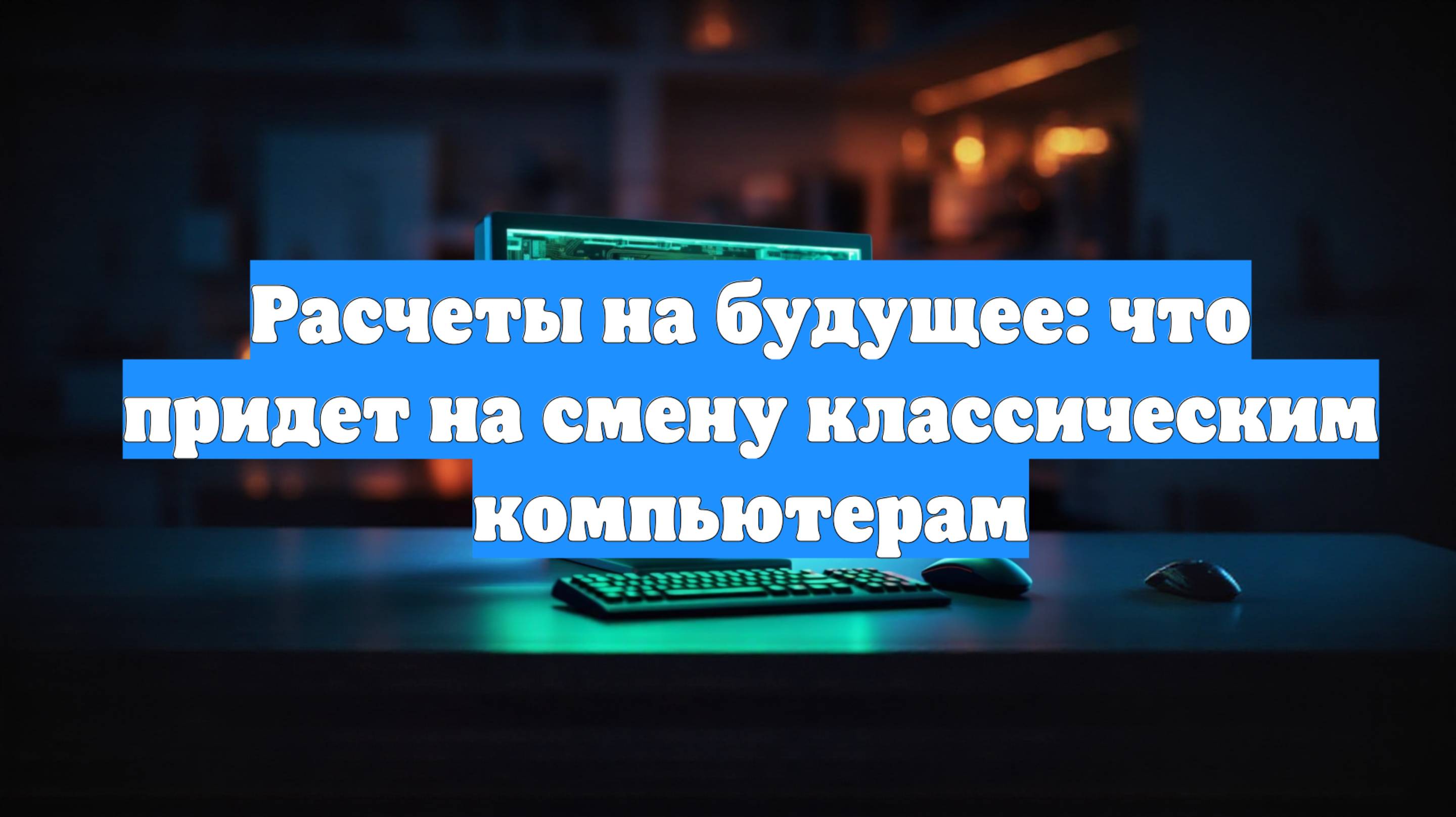 Расчеты на будущее: что придет на смену классическим компьютерам