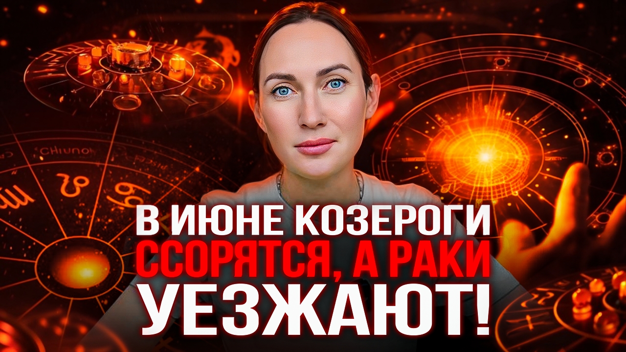 В июне козероги ссорятся, а раки уезжаю! #гороскоп