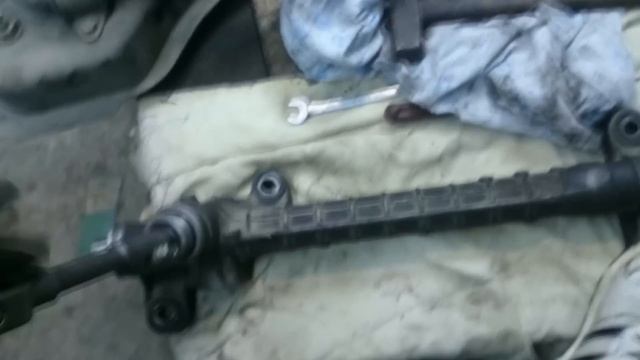 Решение проблем, со стуком в рулевой рейки. Toyota Corolla 120