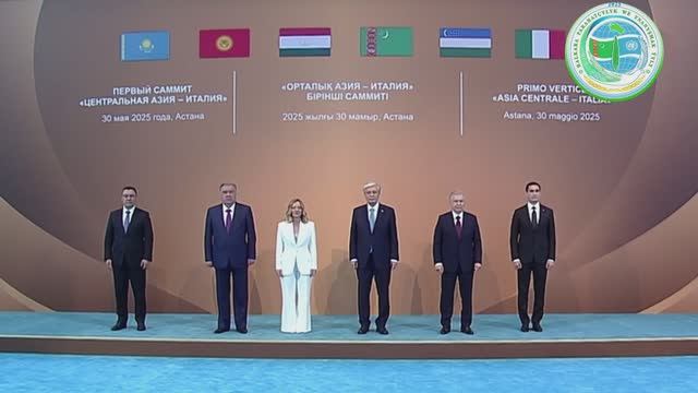 Президент Туркменистана выступил на саммите «Центральная Азия – Италия»