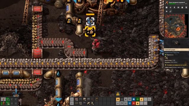 Factorio: Space Age/ №126/ Добил 200 синих чипов для шахты, осталос