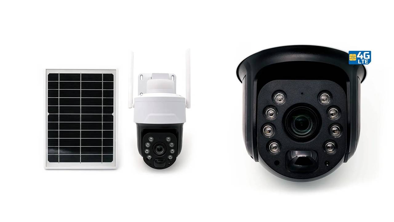 Уличная 4G камера Link Solar FC105-5MP-40X-4G Tuya с солнечной батареей