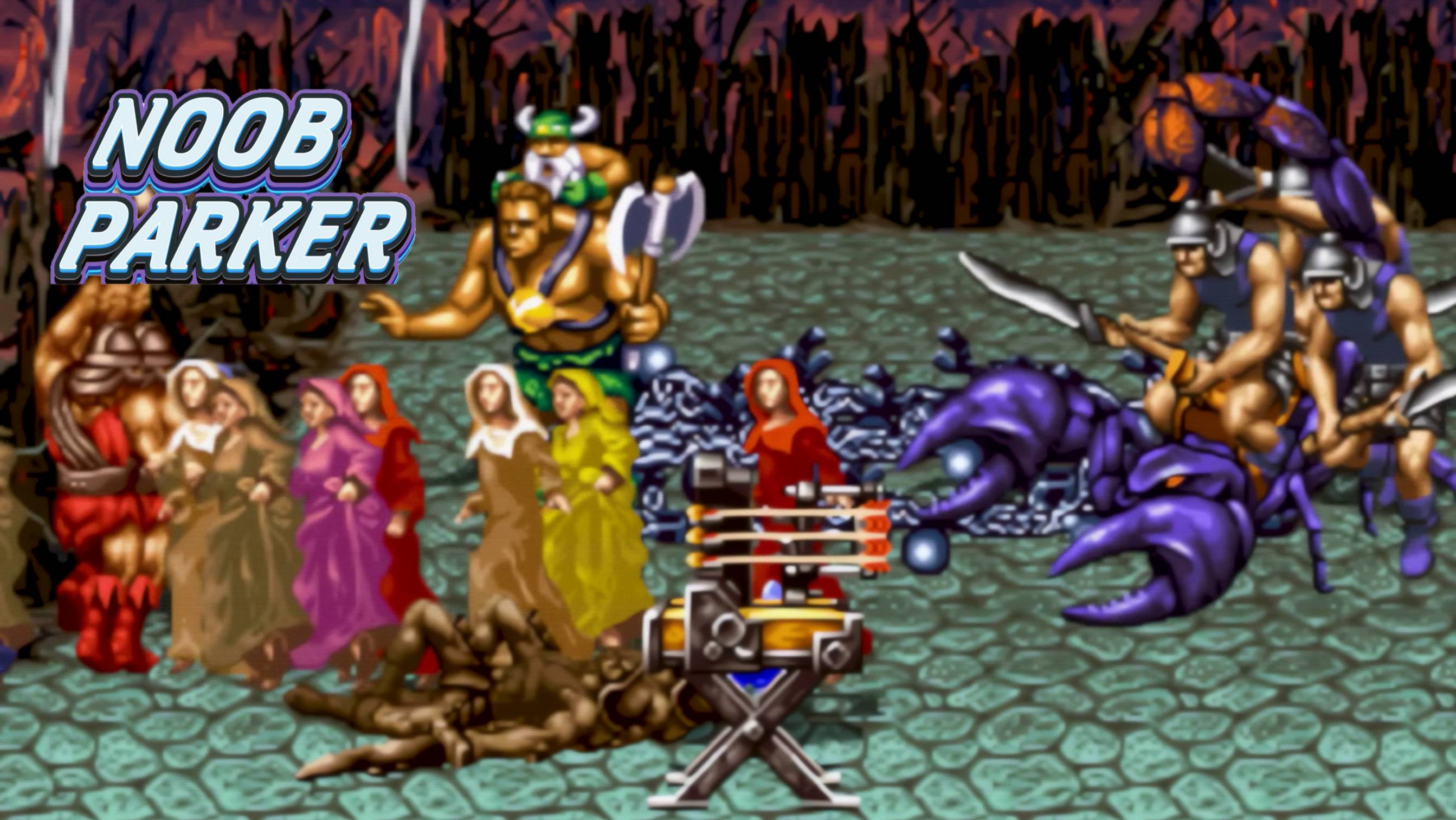 Golden Axe The Revenge of Death Adder - Goah 1992 4K ретро аркада