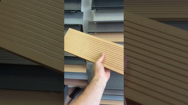 Доска МПК (минерально-полимерный композит)  в цвете Орех 140*20мм. Коллекция «МАЕРС»