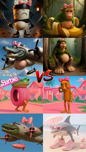 BARBIE x ITALIAN BRAINROT vs  PREGNANT ITALIAN BRAINROT MIX VERSION