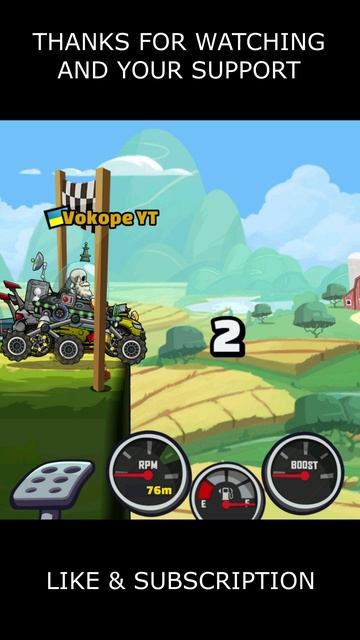 🎧 Is MOONLANDER The Best Today? 🎧 (Get Down Fast) - Hill Climb Racing 2 #shorts #hcr2