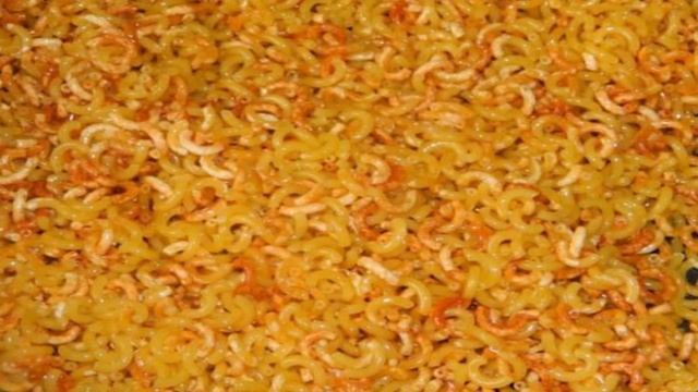 Румяные макароны