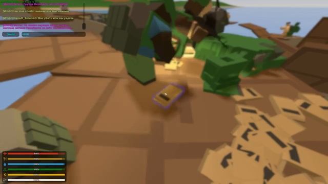 Строю паркуры! Угар на своём сервере Unturned
