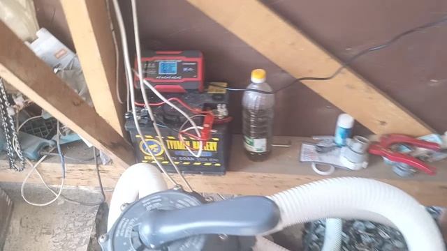 Первое утро под куполом с хлорогенератором :)