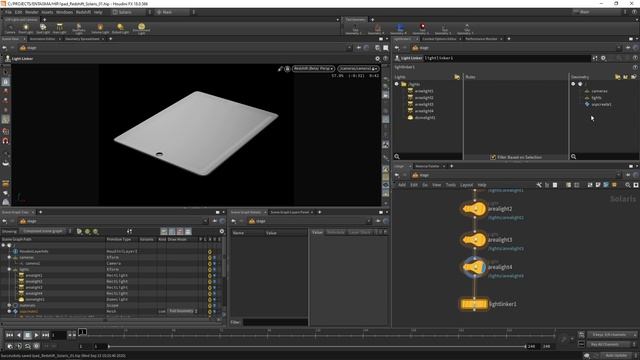 Rendering 101 - pt. 30- Redshift In Solaris - Specular Lighting