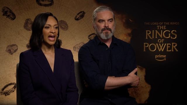 Lord Of The Rings： The Rings of Power Cynthia Addai-Robinson and Trystan Gravelle chat season two
