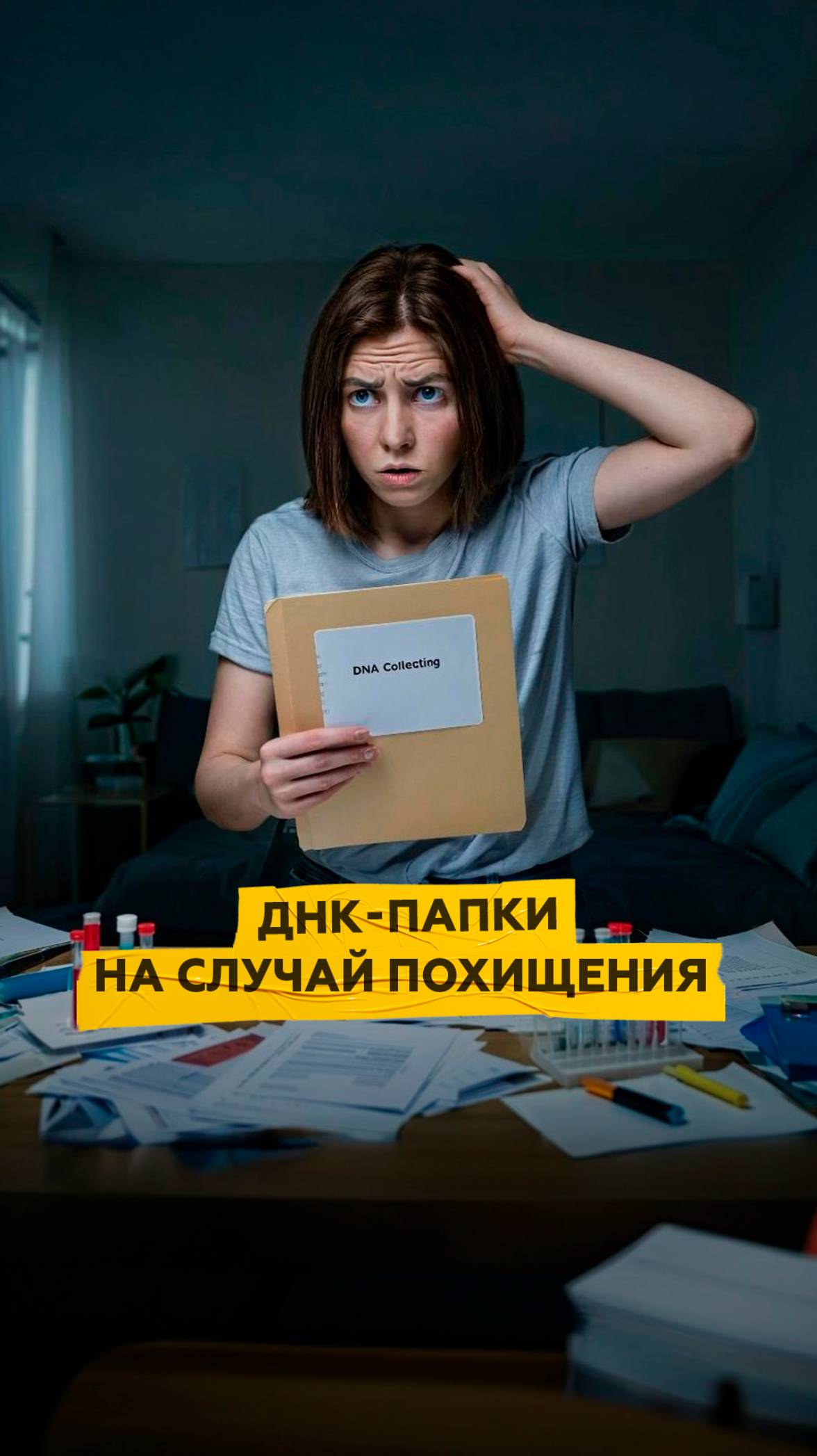 ДНК-папки на случай похищения