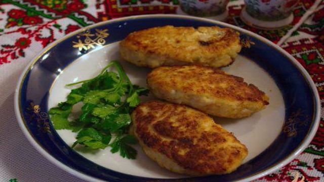 Куриные котлеты с кефиром