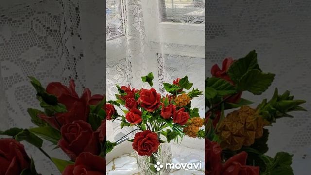 ручная работа 
все из гипса 
мой любимый красный цвет