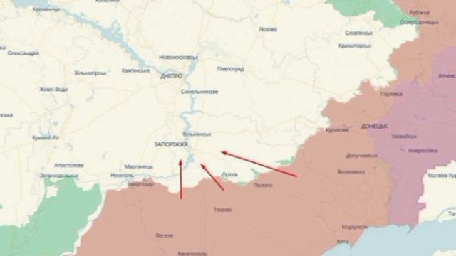 🇷🇺⚔🇺🇦Наступление на Запорожском направлении началось — главком ВСУ, Россия начала наступление