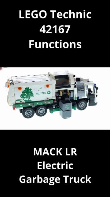 Working LEGO Gerbage Truck shorts