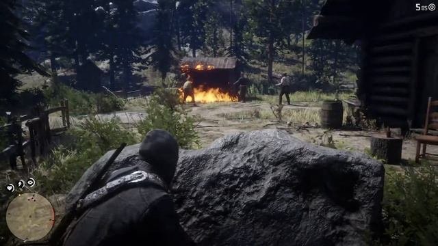 Red Dead Redemption 2 Ограбление