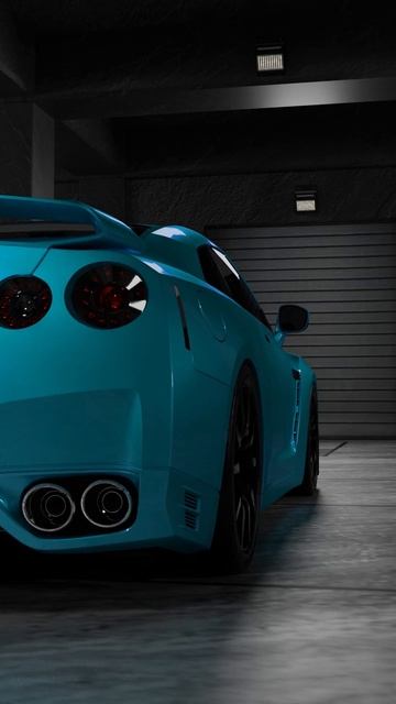 30 Blender 3d NISSAN GTR