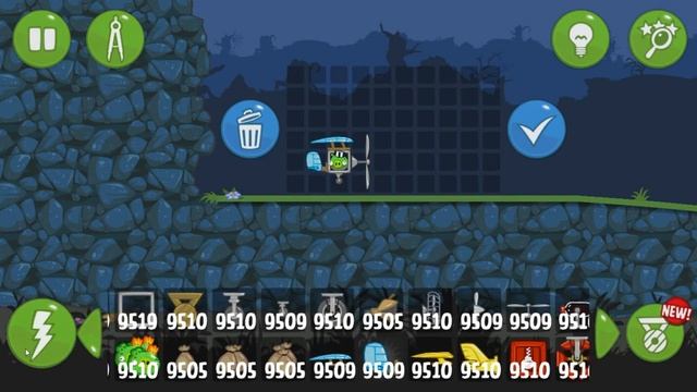 Как сделать самолет в Bad Piggies?