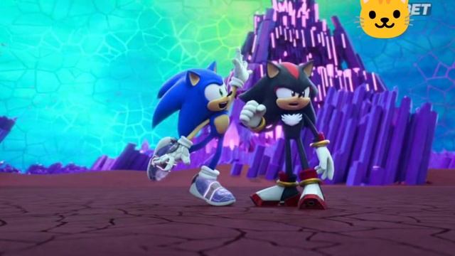 Sonic Prime но на экране только Шэдоу 3 сезон 1 часть