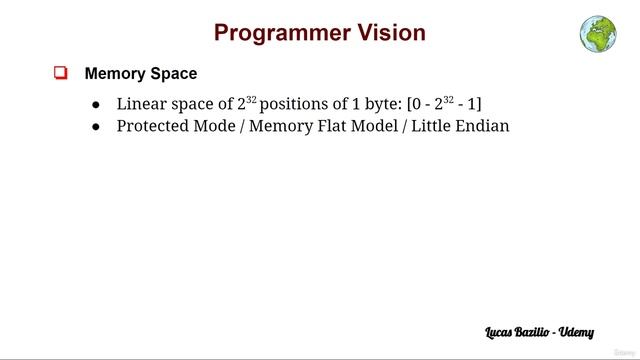 2.3. Memory Space and Little Endian