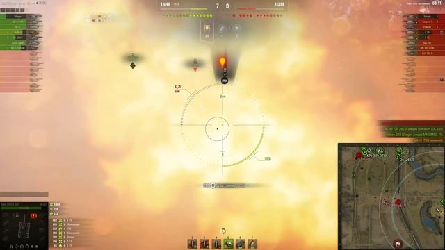 [Fermani wot] Ho Ri 3 Профи сломал планы красных на победу! Такого финала они не ожидали в бою