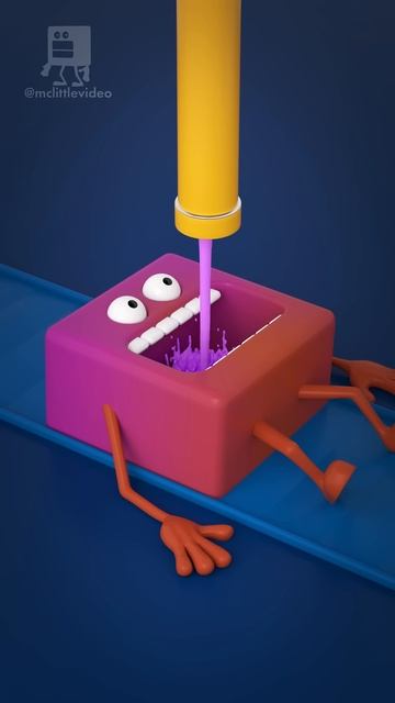 ySzZbCq5loY - THE SWEET ETERNITY — Cube Monsters having an endless Grimace shake feast  🫐🫐🥤🥤