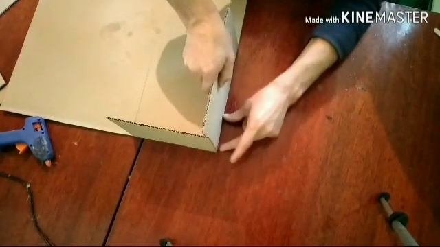 Красивый дом из картона