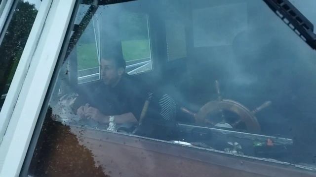 31.05.2025.
5-30 утра, т/х " Позитив".
Первый шлюз на пути в г. Мышкин