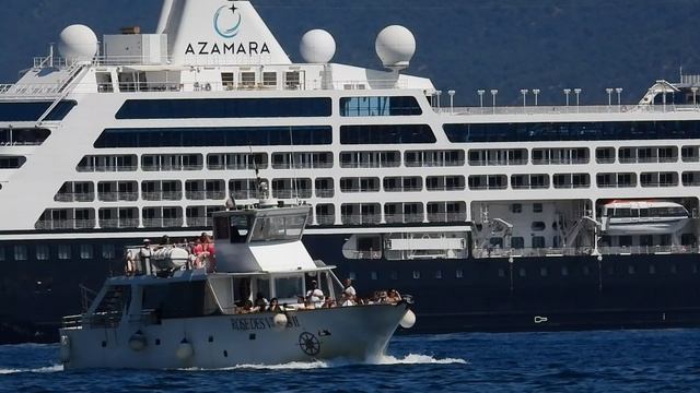 тендер с лайнера AZAMARA