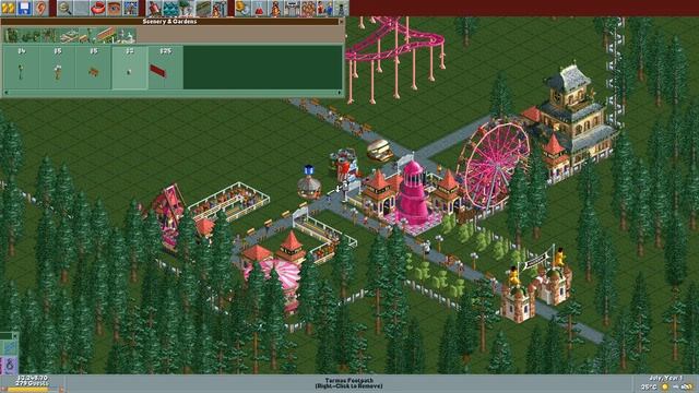 Поиграл в RollerCoaster Tycoon, эп. №1: «Юзя или Неюзя?» (летсплей)