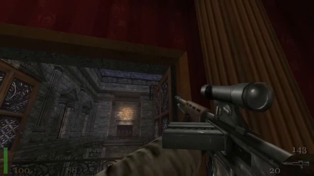 Return To Castle Wolfenstein - Walkthrough [Pt 22_26 - Chateau Schufstaffel] (720p)