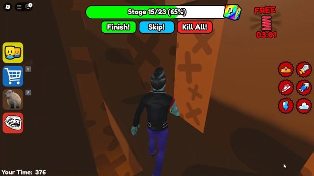 ПОБЕГ ИЗ ТЮРЬМЫ в ROBLOX! КАПИБАРА! #roblox