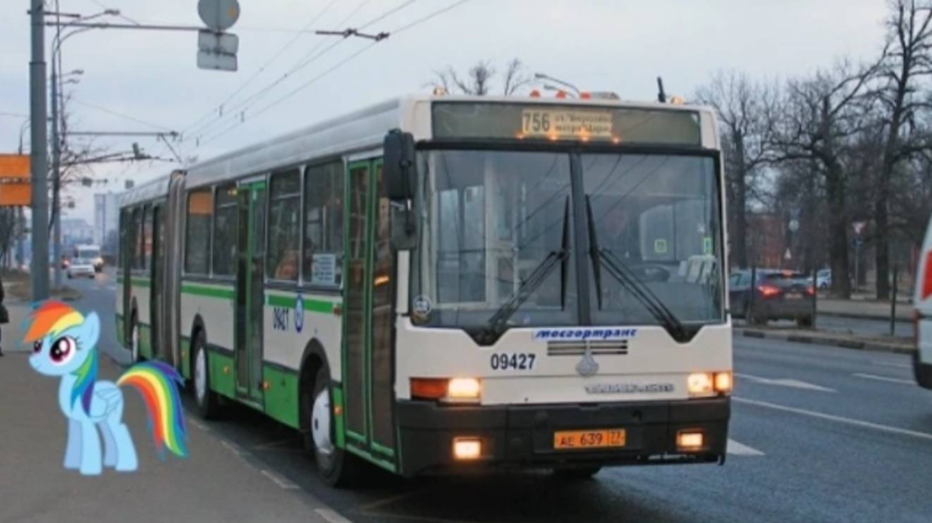 Поездка на автобусе Московит 6222 № 09427 (№ 160080) Маршрут № 756 Москва