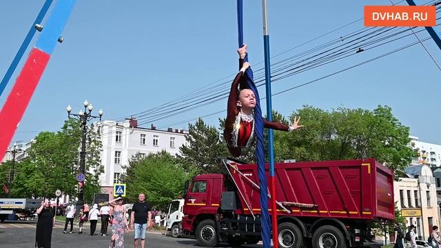 Фестиваль «Счастливый Хабаровск» прошел на Муравьева-Амурского