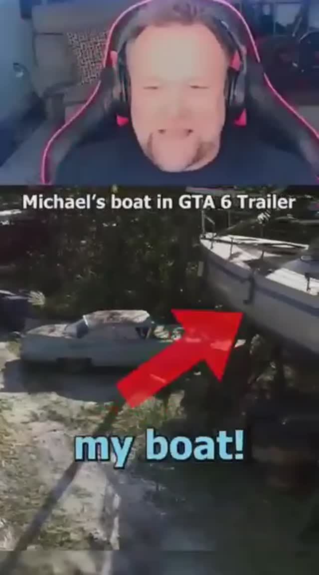 GTA 6 Michael Boat #Shorts #GTAShorts #GTA #GTAVI #GTA6