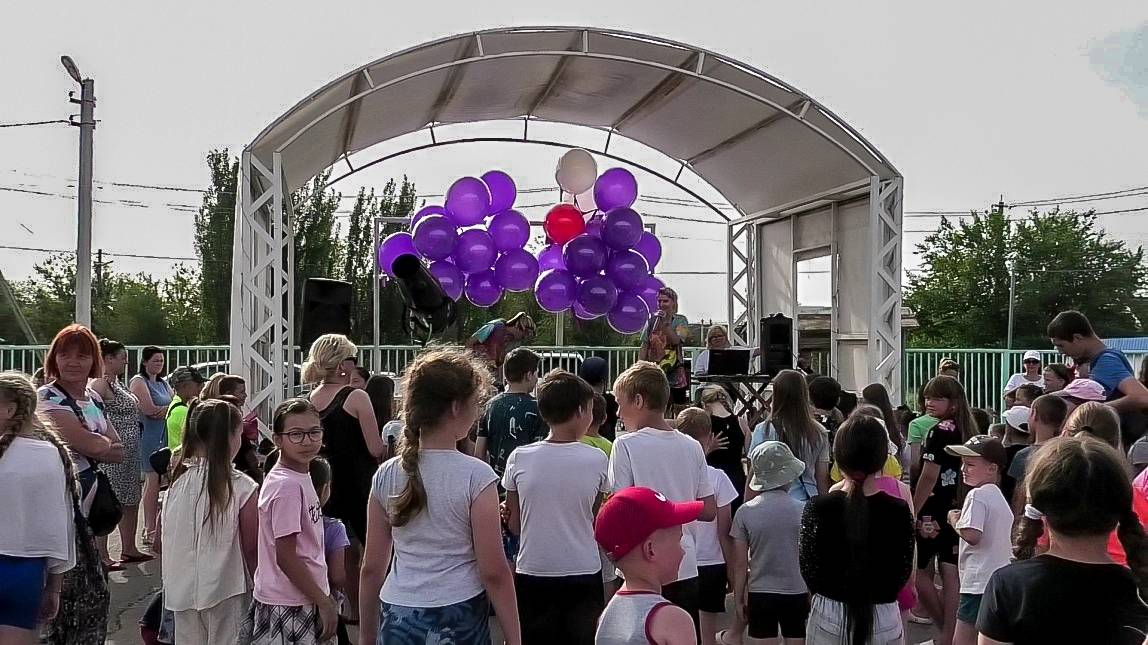 ТОС организовал праздник для детей