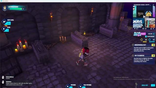 Dungeon Siege: Crypt of the Sacred Blood | Прохождение | Sandbox season4