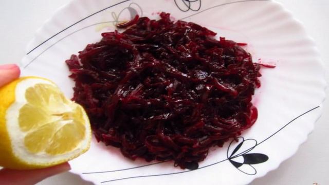 Салат со свеклой и моцареллой