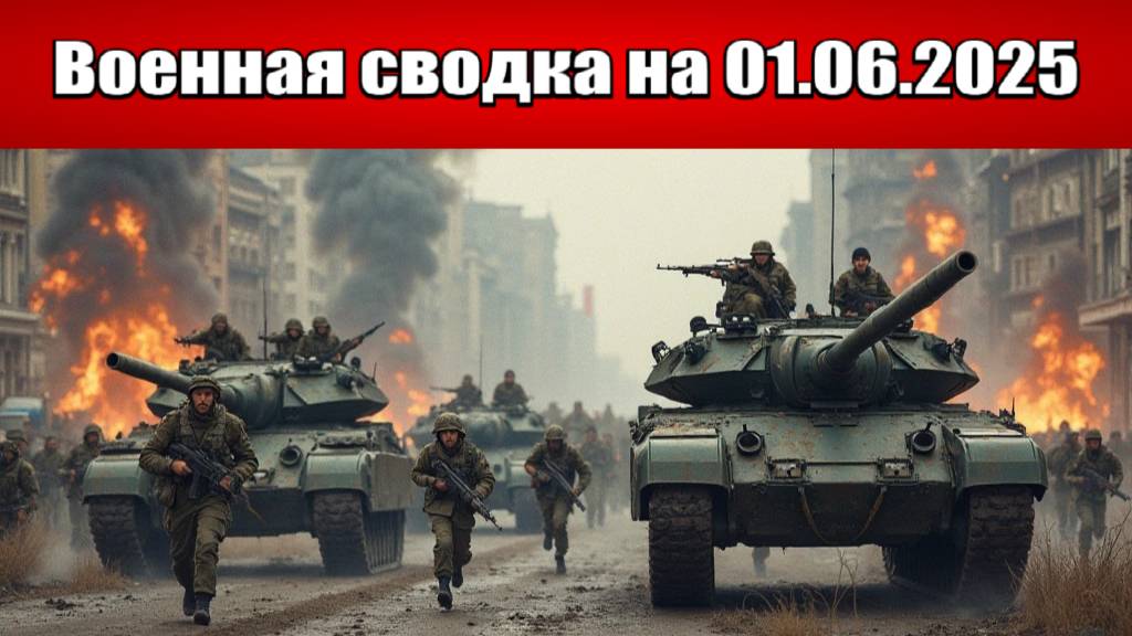 «ВС РФ выходят на Сумы, до подступов к городу около 30 км!»: Военная сводка с фронта СВО 01.06.2025