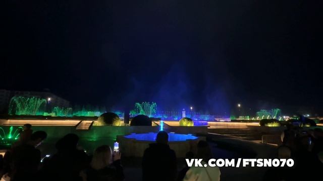 Интерактивный фонтан в Дербенте. Дагестан. Майское путешествие в Дагестан. Май 2025г.