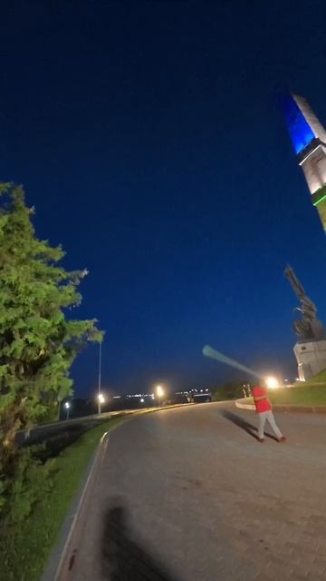 Вечерний Монумент Дружбы #Уфа